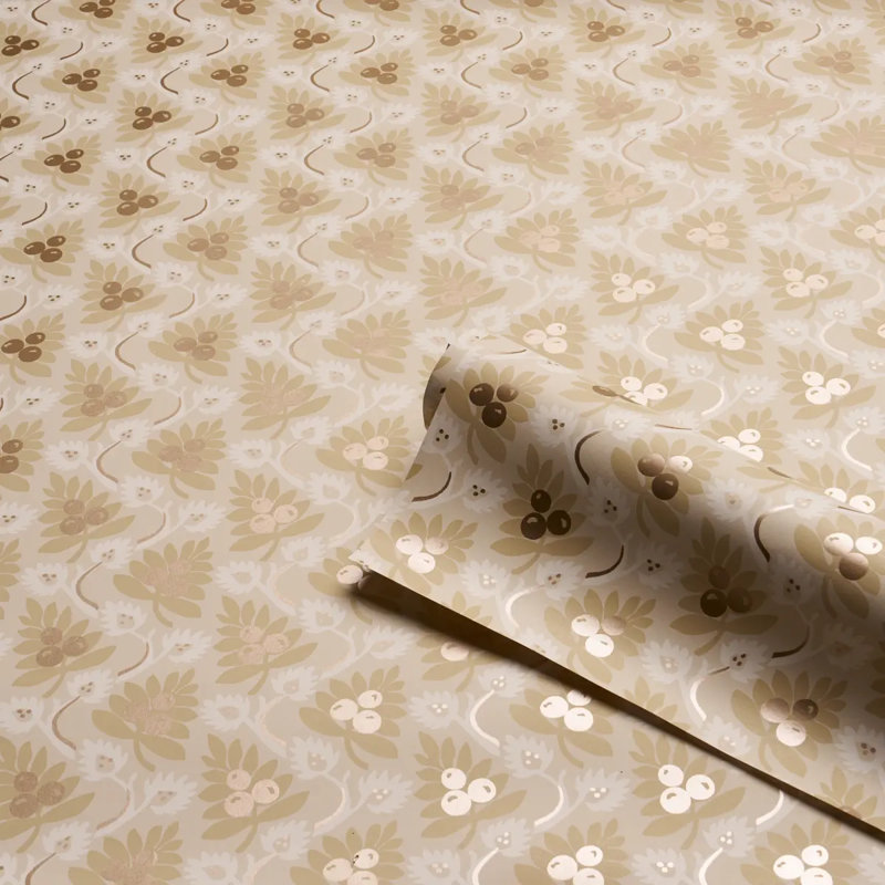 Custis Orchard Wallpaper, Brown