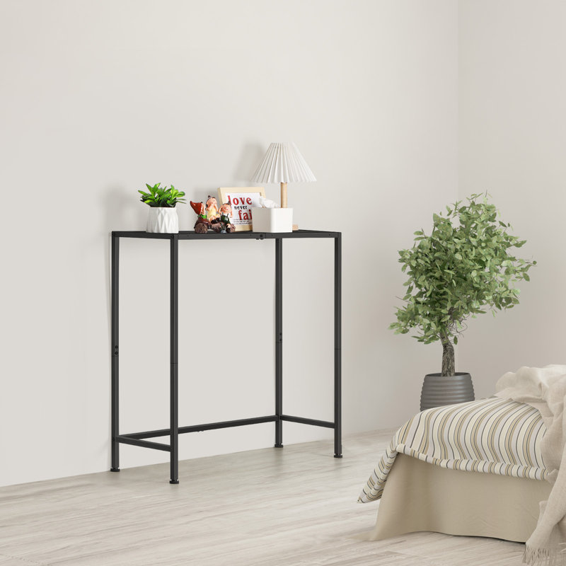 Console 31,5 po, gris, Noir