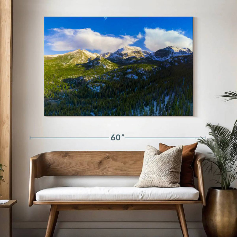 Alvord Longs Peak Landscape, 34" H x 51" W