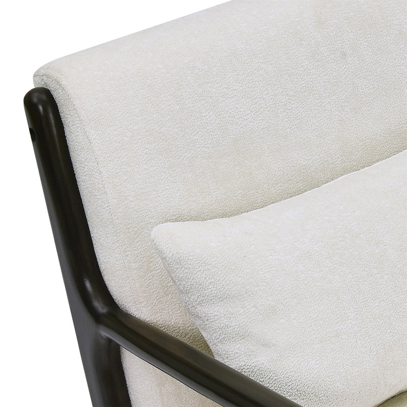 Fauteuil d'appoint Eterna, Noir