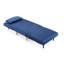 Griswalda 1 Seater Velvet Reclining Futon-1718516361