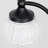 Black  Floor Lamp For Living Room,Tall Standing Lamp Dimmable Tree Floor Lamps With 3 Rotatable Lights Glass Flower Shade 66.5'' Modern Corner Lamp For Bedroom Office(3LED Bulbs Included)-1487599578