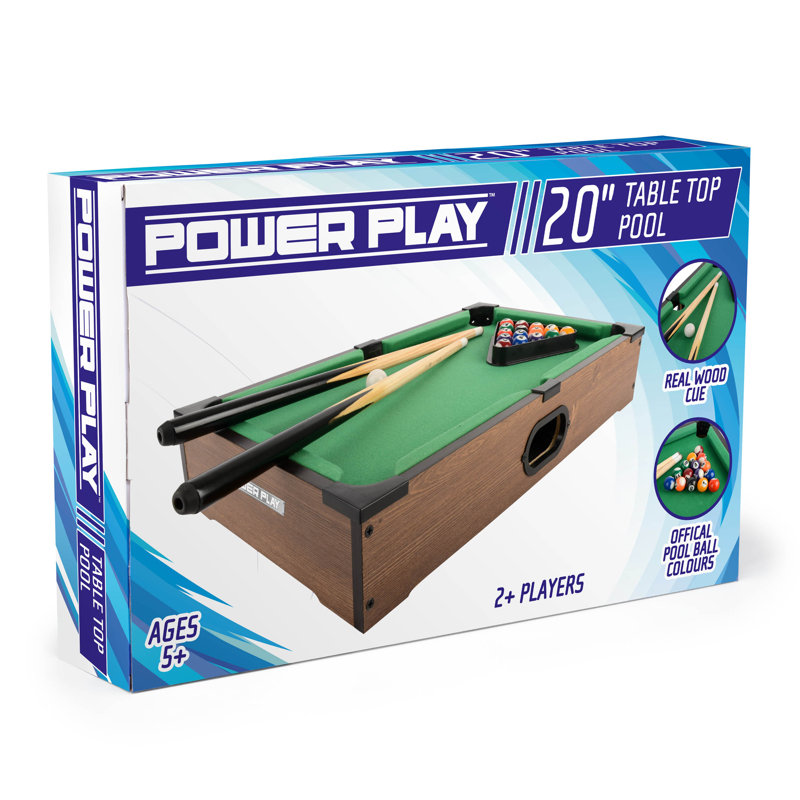 20" Pool Table Game
