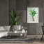 «Greenhouse Palm 2 Chevron Pot» par Danhui Nai, art mural sur toile-415863818