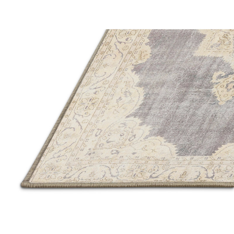 Oriental Indoor Rug, Rectangle 4' x 6'