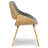 Malden Upholstered Dining Chair with Ergonomic Solid Wood Frame and Mid-Century Modern Style-87475785