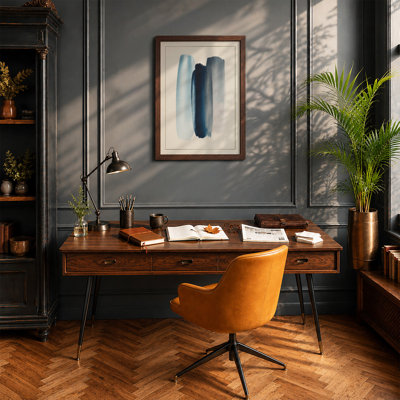 Three Brushstrokes Minimalist - Print