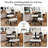 Olamide 25.8" Wide Modern Cross Chair With Adjustable Height, Ergonomic ADHD Desk Kneeling Chair For Yoga Office