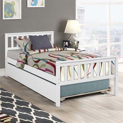 Nicola Slat Storage Bed
