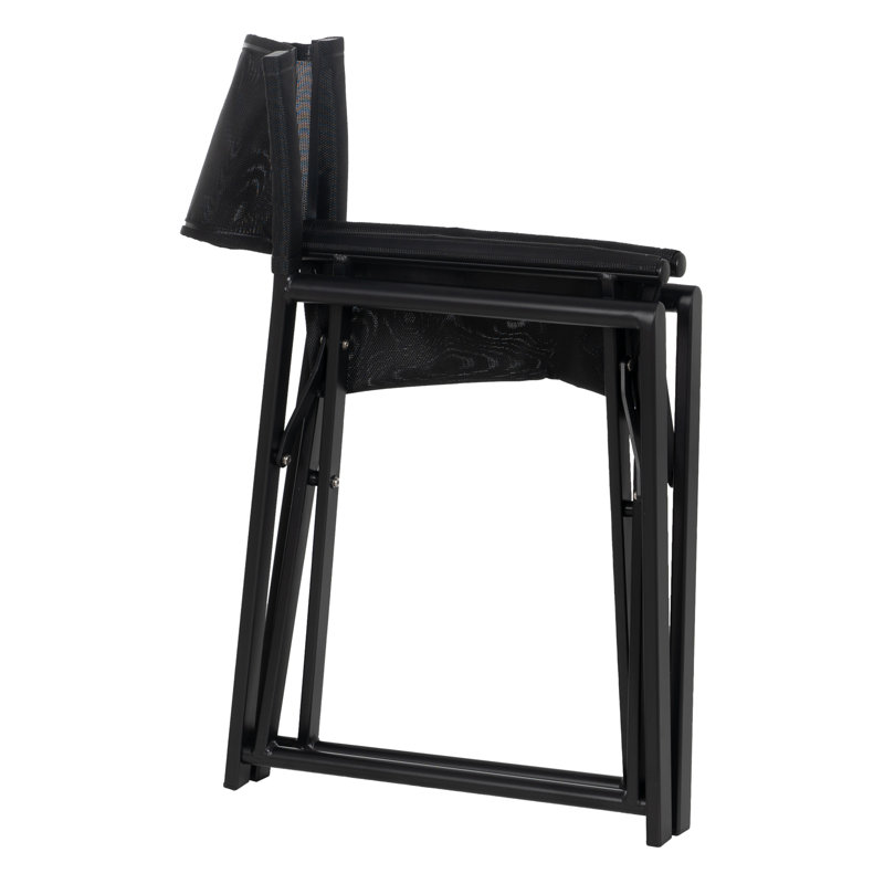 Patio Dining Armchair, Black