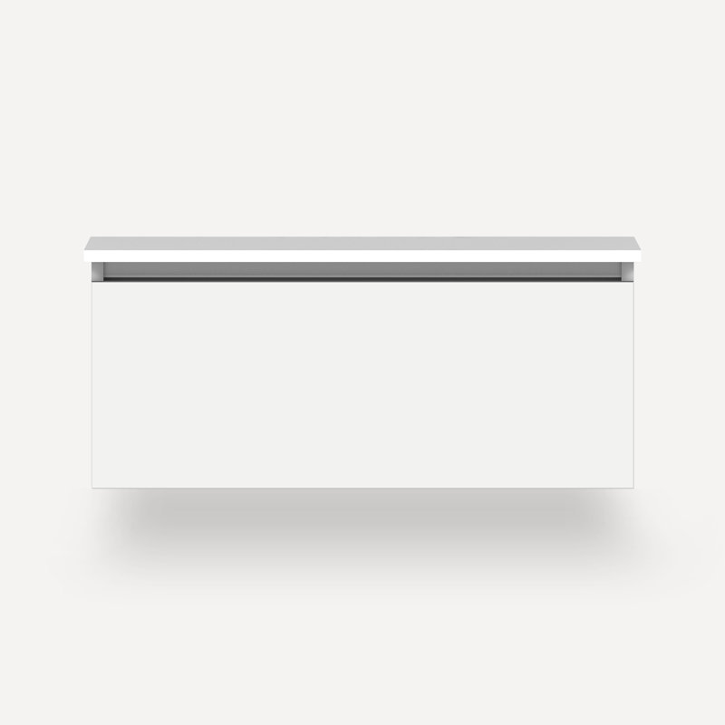 Cartesian Vanity 36"W, Lyra, White