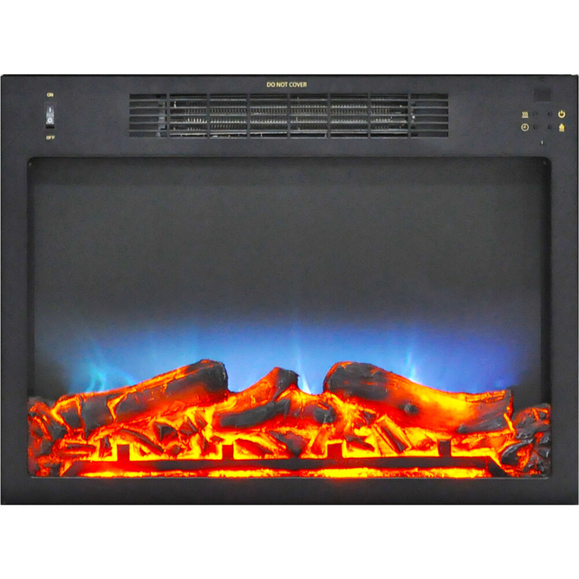 Symple Stuff Emmaus 23'' W Electric Fireplace Insert Wayfair
