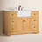 Pardue 48'' Single Bathroom Vanity with Marble Top-2083273602