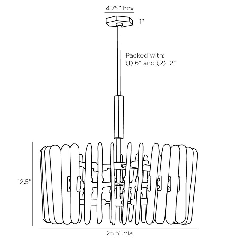 Klaus 8 - Light Chandelier