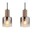 4 - Light Bronze Geometric Pendant