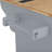 59" Wide Rolling Kitchen Island with Solid Wood Drop Leaf, Built-in Outlets & Pull-Out Trash Can Cabinet-413172113