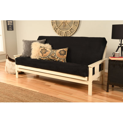 Stratford Full 79" Futon Frame and Mattress with Drawer Set by The Twillery Co.