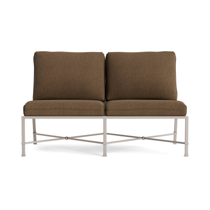 Venetian Outdoor 2 - Seat Loveseat, Fusion Moccasian, Dove