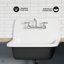 Lavabo de salle de bain mural en fonte 22 po.