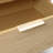 21.6'' H Oak Nightstand with Drawers, Wood Nightstand