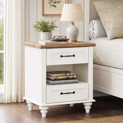 Table de chevet 2 tiroirs Scarlett