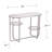 Mirrored Console Table, With Storage