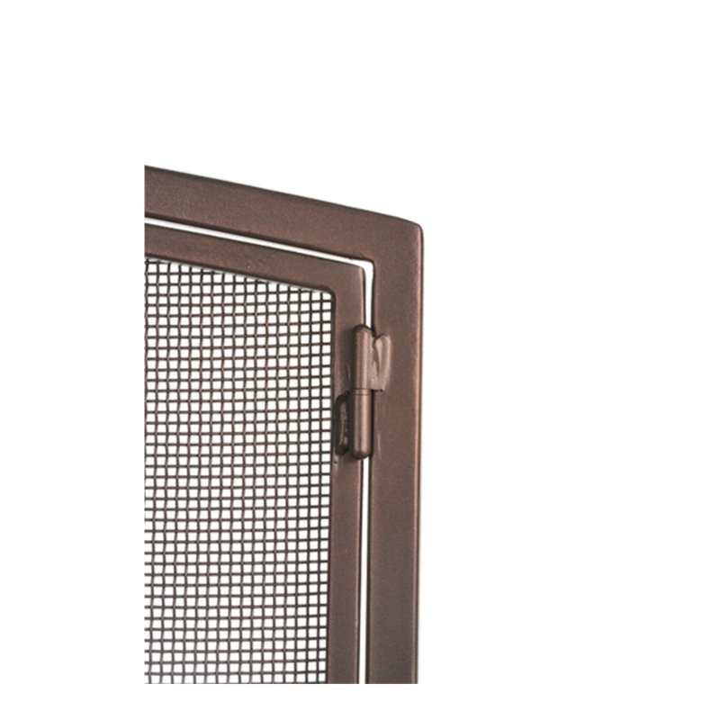 Tall Pines 2 Panel Steel Fireplace Screen