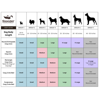 Lit pour chien intérieur / extérieur Snoozer