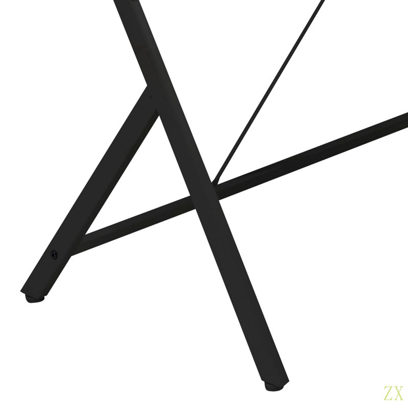 Bureau d'ordinateur Dazenus Finish, Noir