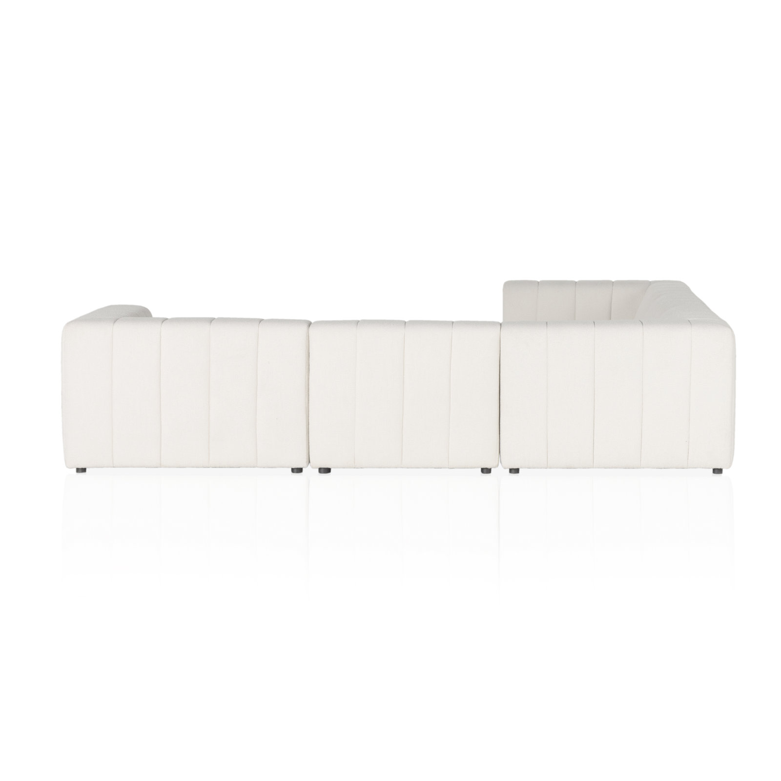 Bowry Modular Upholstered L-Sectional, Fayette Cloud