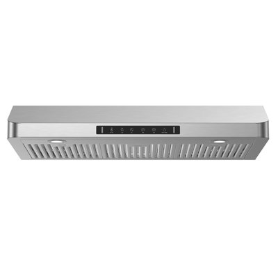 VIKIO 36" Under Cabinet Range Hood with Dual Motors, 3-Speed, 900CFM, Ultra-Quiet, Dishwasher-Safe Filters, Stainless Steel, ETL Listed