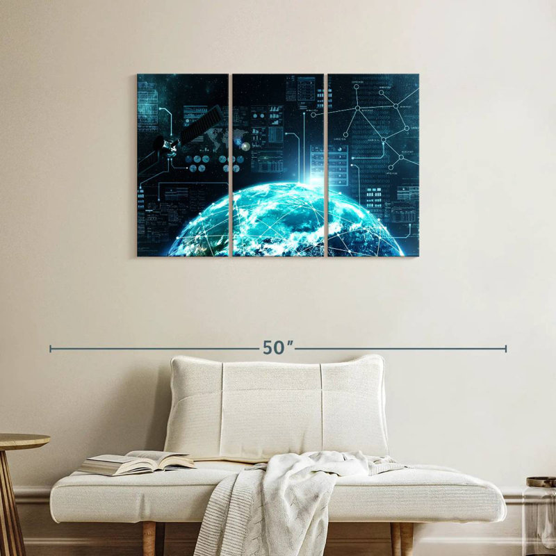 Keiri Internet In Space, 24" H x 38" W