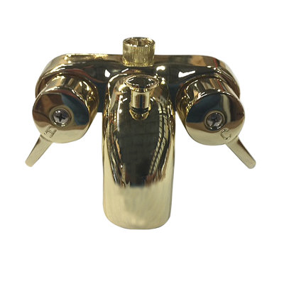 2 Handle Bathroom Clawfoot Tub Faucet with Diverter