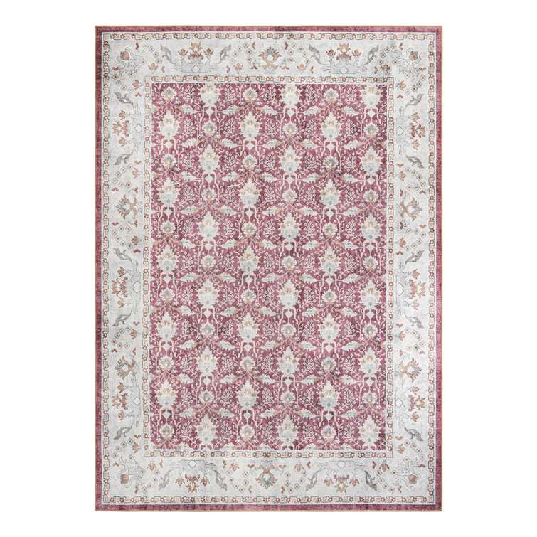 Masina Performance Chenille Floral Indoor Rug