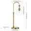Lampe de table arquée 27 po Verona-1405457001-1405457000