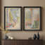 Ensemble de 2 œuvres d'art abstraites encadrées de qualité supérieure sur toile de qualité supérieure avec cadre de 26 po x 36 po-1534729386