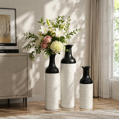 Ensemble de vases de plancher 3 pièces