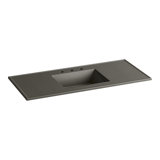 Ceramic/Impressions® Vitreous China Rectangular Drop-in Bathroom Sink with Overflow
