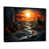 Black Floater Framed