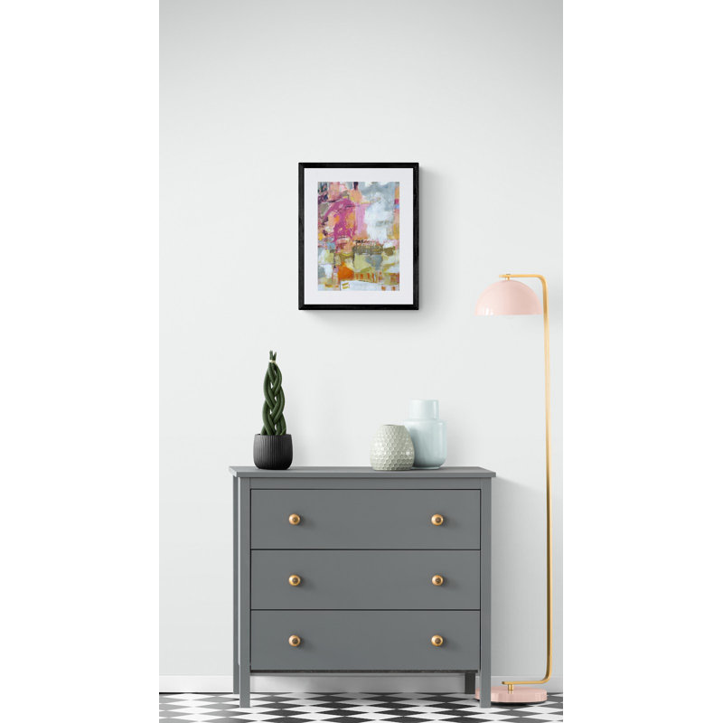 Dreamcatcher Print by Elizabeth Chapman, Black Framed Paper, 21.25" H x 17.25" W