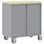 75cm W Powder-coated Steel Top Workbench