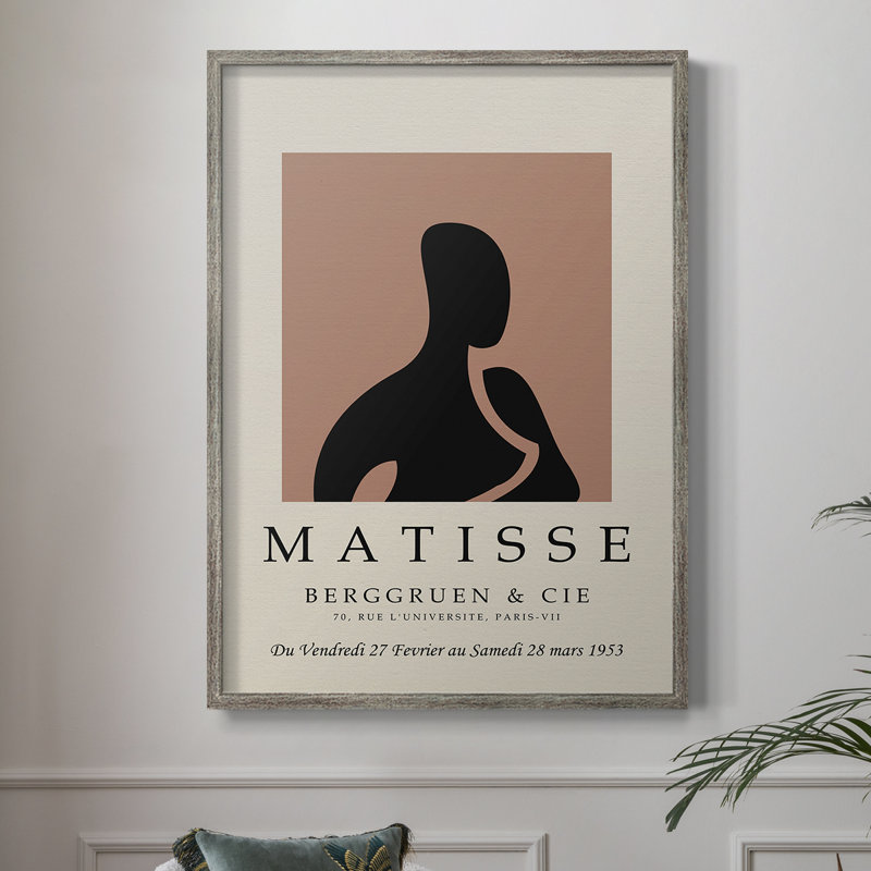 Matisse XLIII Framed Print Framed Print - Solid Wood, H 11 po x l 9 po