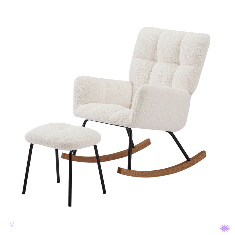 Chaise berçante avec fauteuil berçant Lounge