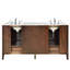 Ensemble de meuble-lavabo double 68 po Rubino