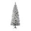 Pacific Flocked Pine Artificial Christmas Tree-26611524-26611522