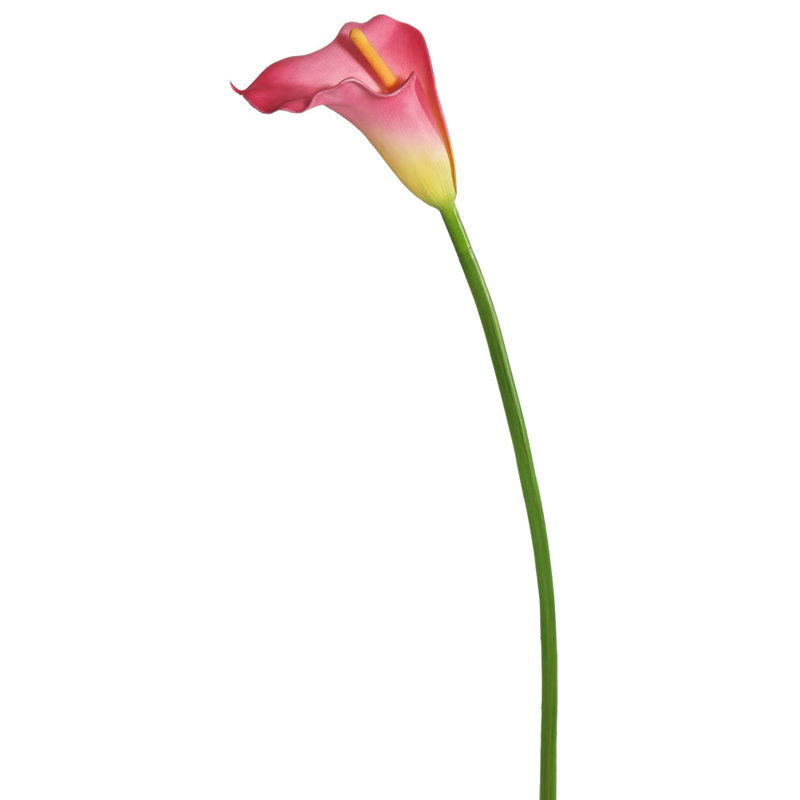 Grand lis artificiel Calla, Rose