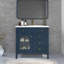 Lavabo de salle de bain 35,6 po Mid-Century-1565786433