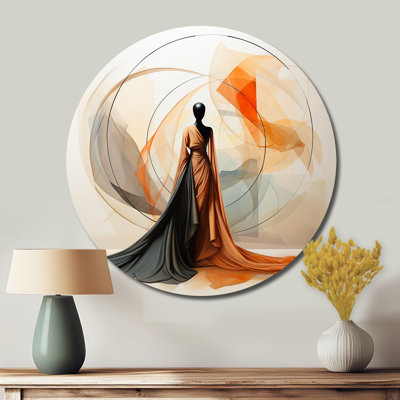 Royston - Fashion Round Metal Art
