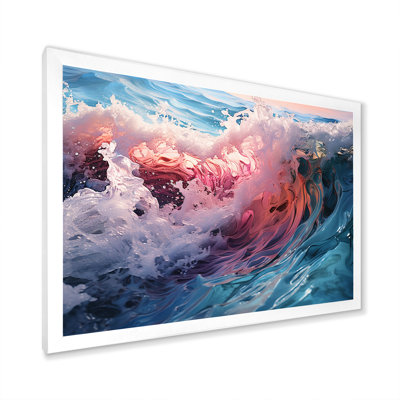 «Tropical Beach Waves Fusion II», reproduction sur toile