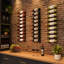 Steel Wine Glass Rack in Black-137729165